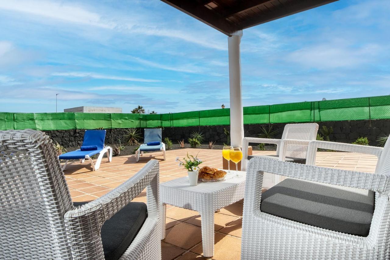 Casa Fatmar Montana Roja-Piscina Privada Villa Playa Blanca Dış mekan fotoğraf