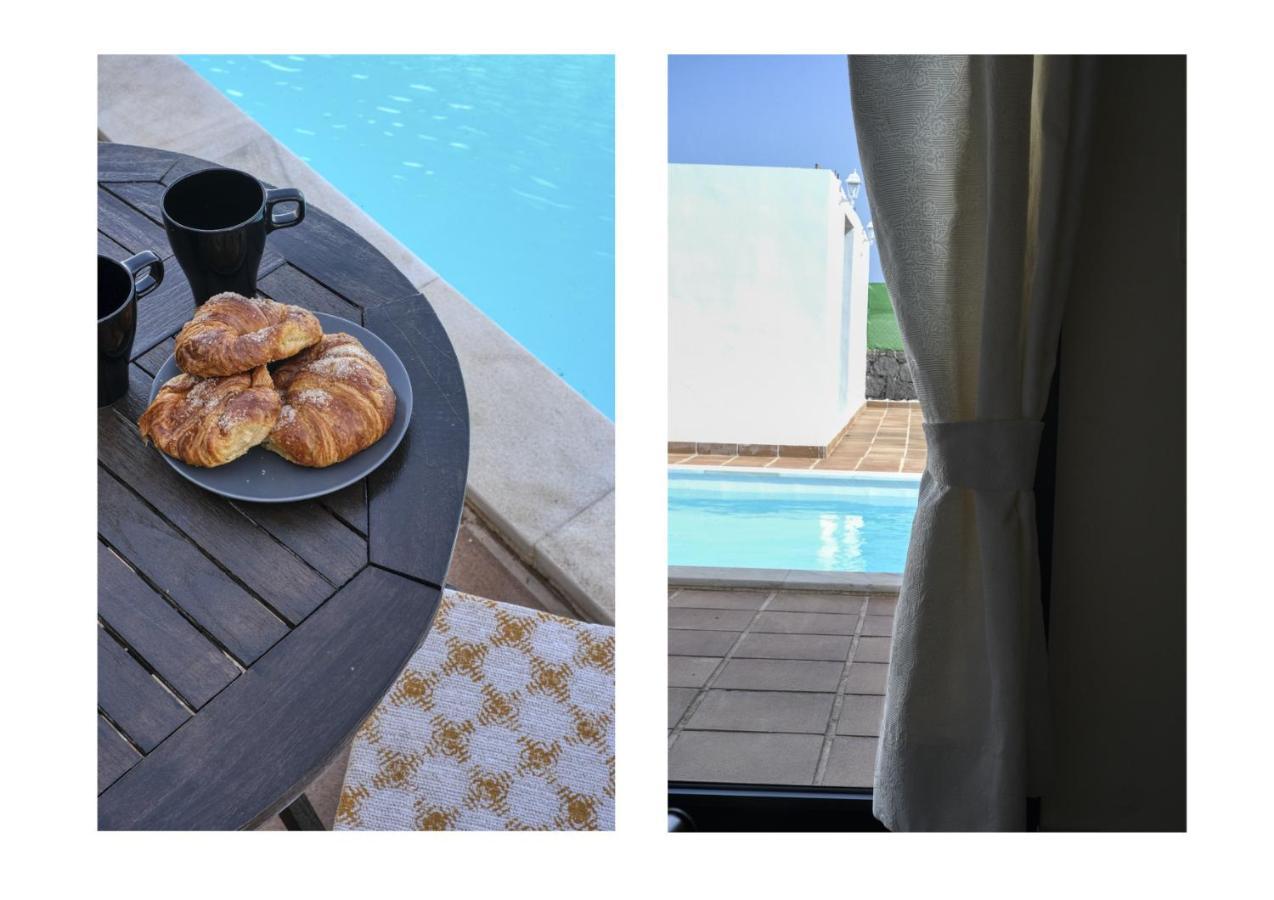 Casa Fatmar Montana Roja-Piscina Privada Villa Playa Blanca Dış mekan fotoğraf
